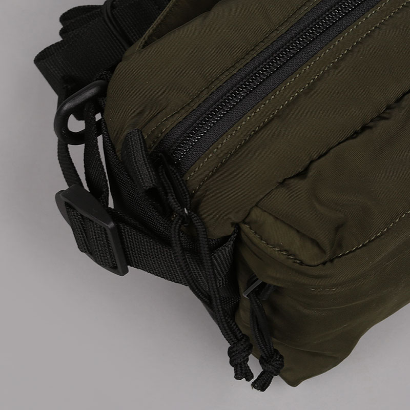  зеленый сумка на пояс Carhartt WIP Military Hip Bag I024252-cypress/blk - цена, описание, фото 2